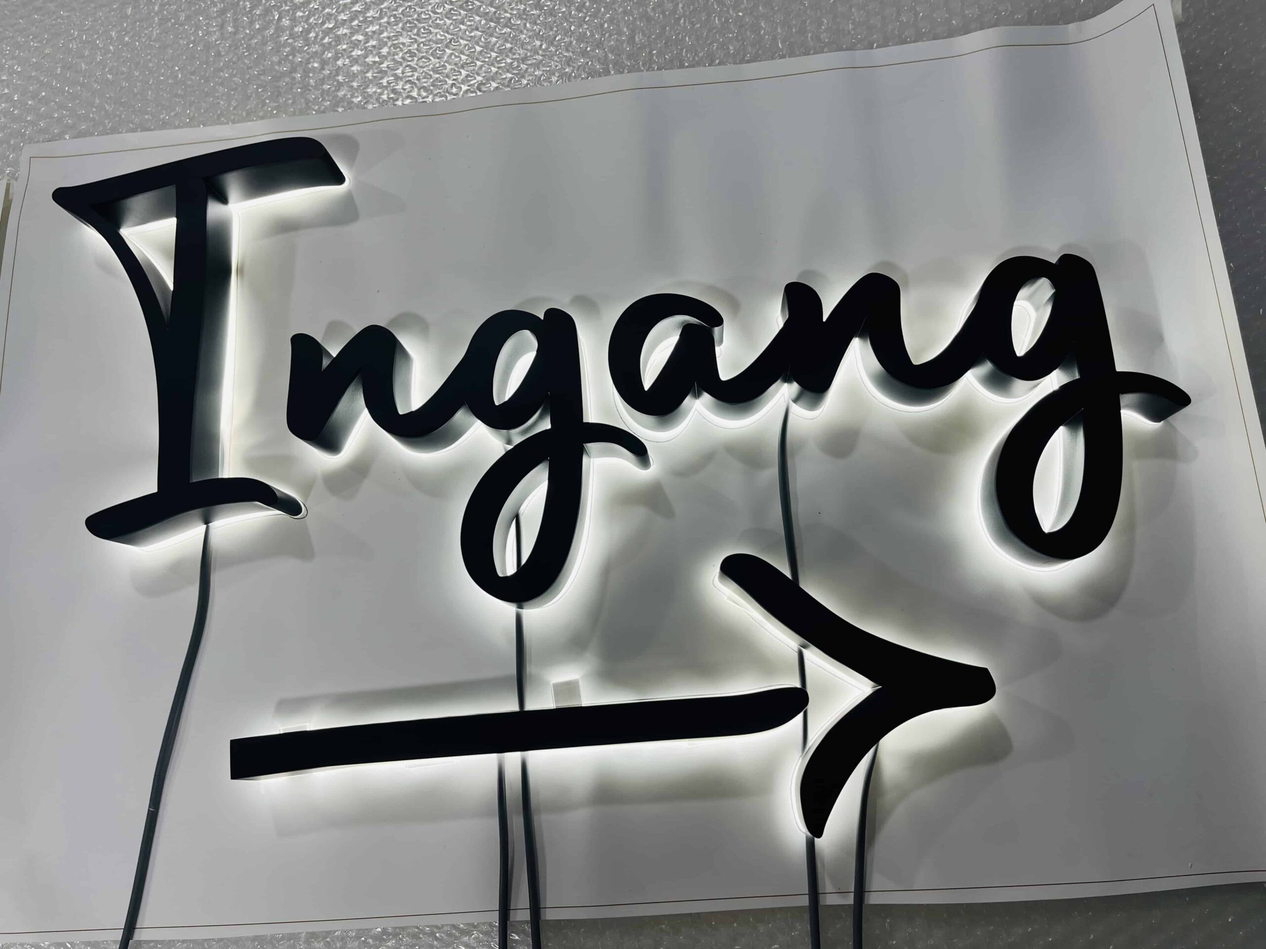 Sign - Ingang